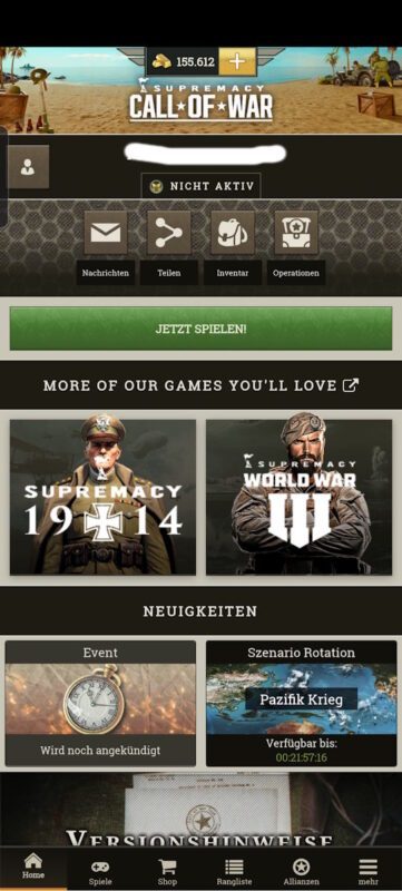 cow screenshot mobil