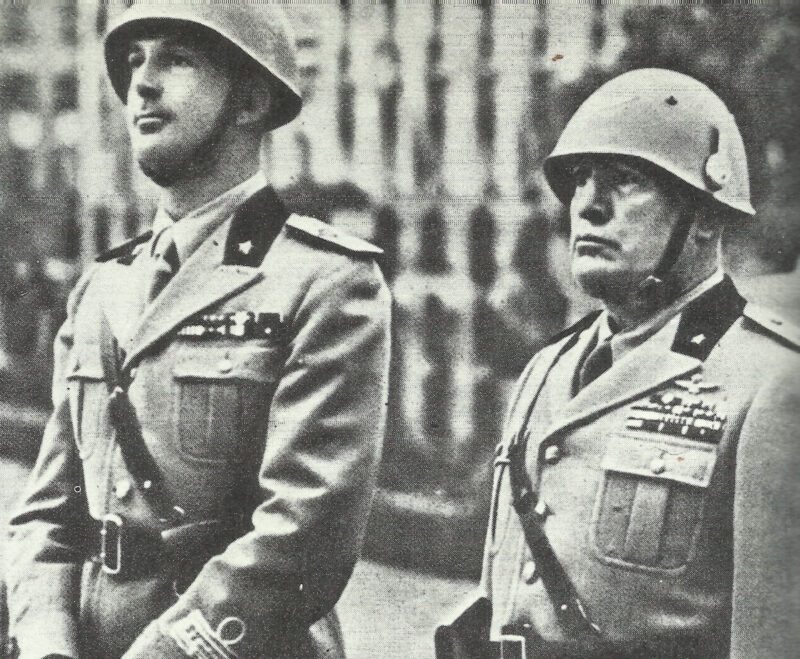 Benito Mussolini 19 Duce Truppenparade
