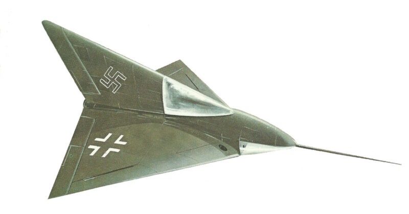 German Jet Aircraft Projects During World War II 11 Lippisch DM1