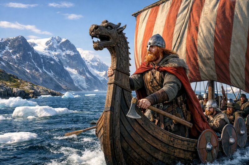 History of Greenland and Why It Belongs to Denmark 10 Erik the Red reaches greenland