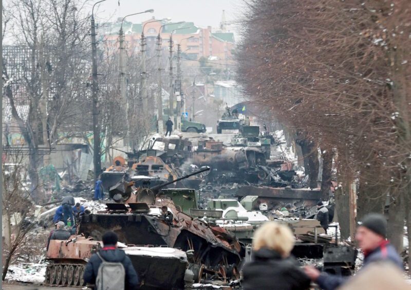 Four Years of Russia's War of Aggression Against Ukraine 2 Bucha 010322 reuters
