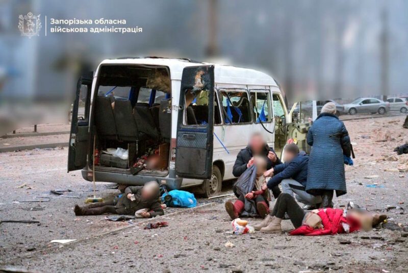 Four Years of Russia's War of Aggression Against Ukraine 7 Destructions in Zaporizhzhia after Russian attack 2025 01 08
