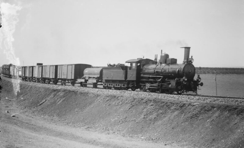 Baghdad Railway - the real cause of World War I ? 8 Lokomtive Bagdadbahn 1900