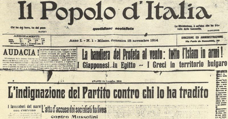 Benito Mussolini 4 il popolo d italia