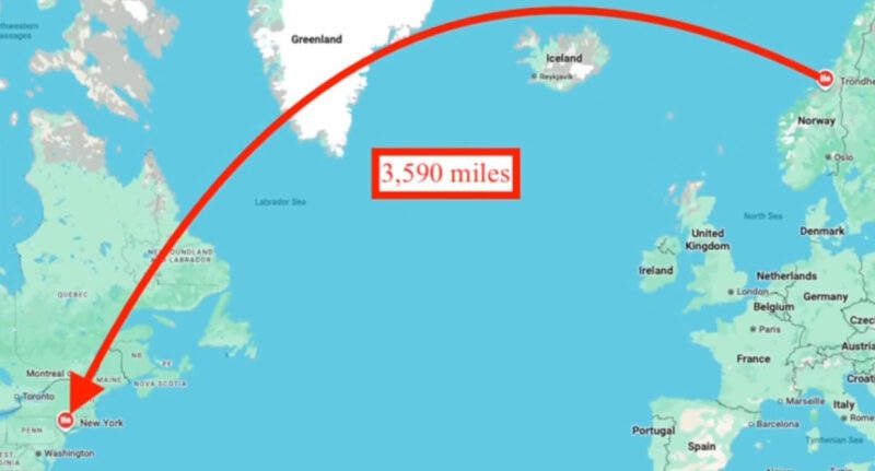 Luftwaffe Over Manhattan: Heinkel 177 via Greenland 7 trondheim new york raid