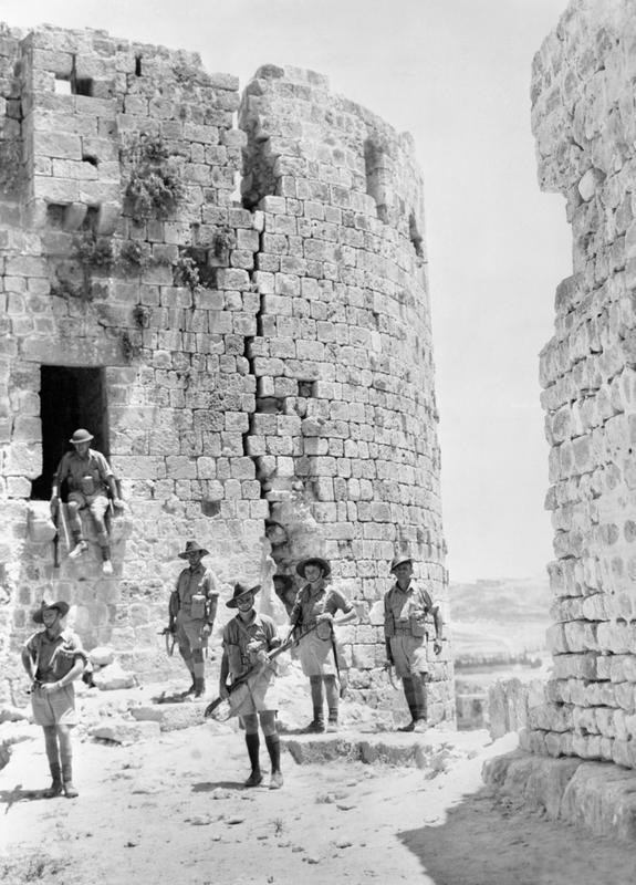 British Conquest Of Iraq, Syria And Lebanon 5 australian soldiers lebanon 1941