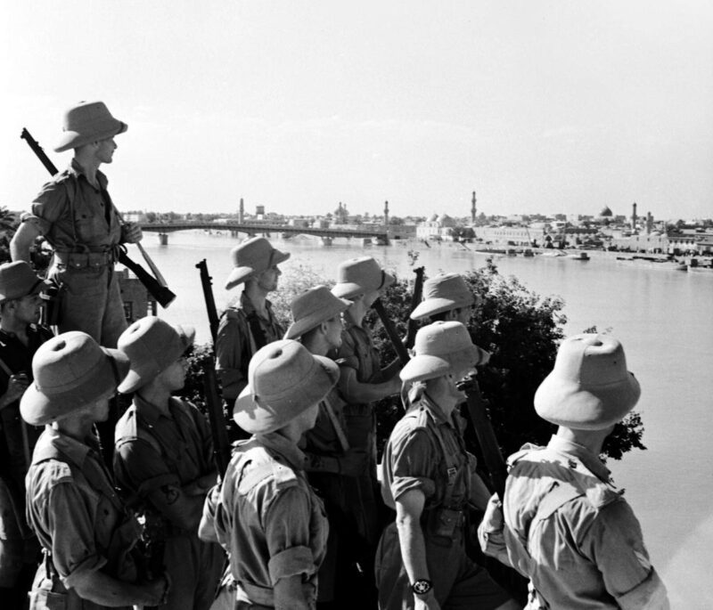 British Conquest Of Iraq, Syria And Lebanon 1 british troops baghdad