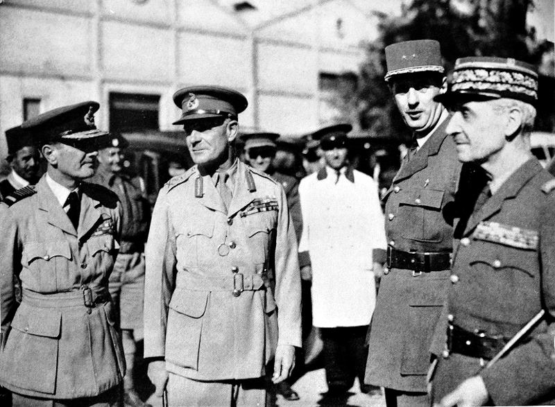 British Conquest Of Iraq, Syria And Lebanon 8 free french syria