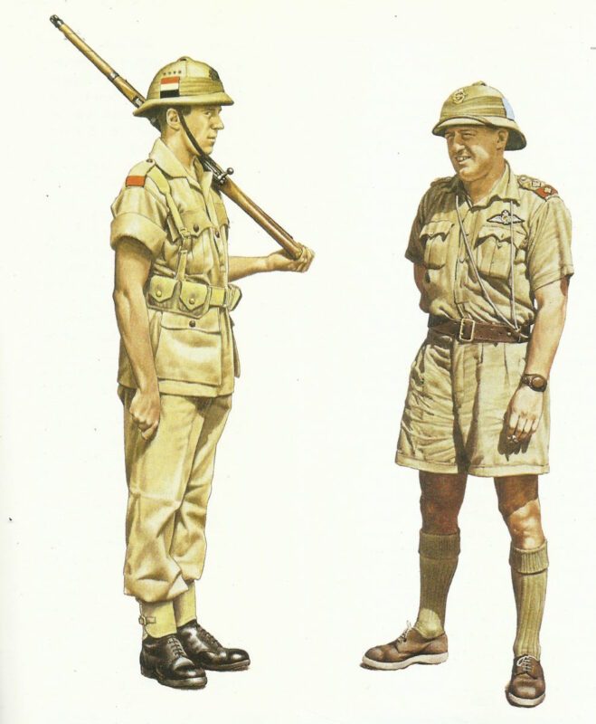 South African Army In World War II 3 SA uniforms